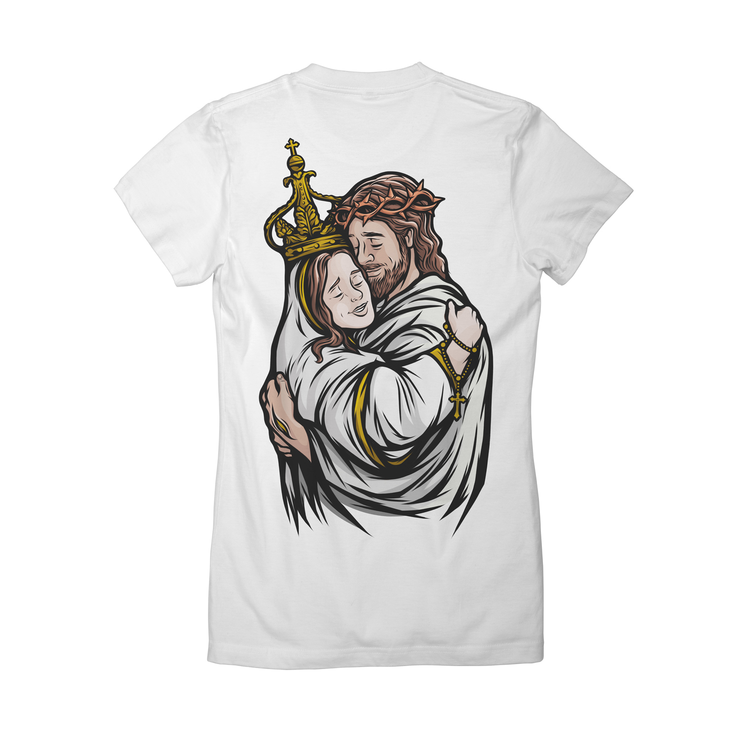 Tudo-com-Jesus-baby-costas Everything with Jesus, nothing without Mary - Image 1