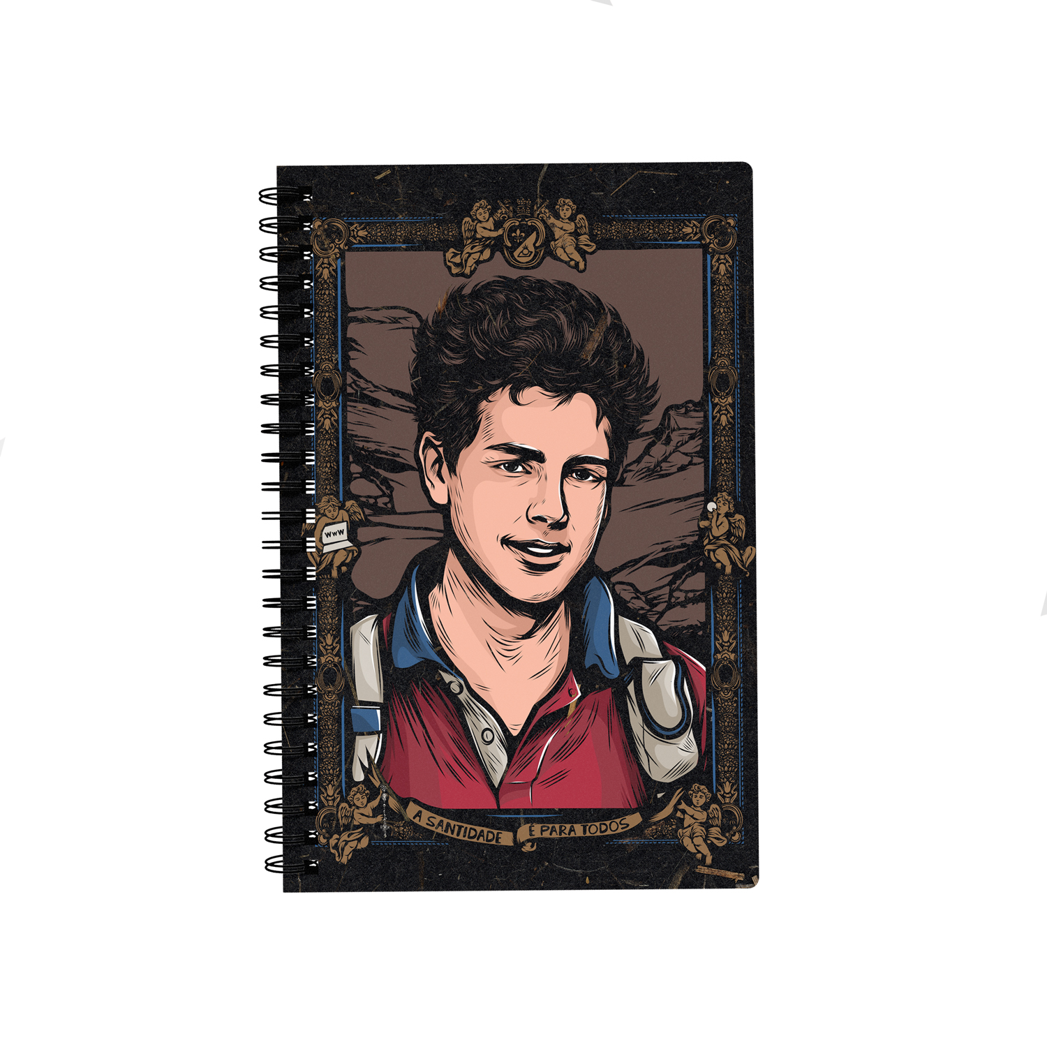 Carlo-2 Caderno Escolar CARLO ACUTIS - FRETE GRÁTIS ⚡️ - Imagem 1